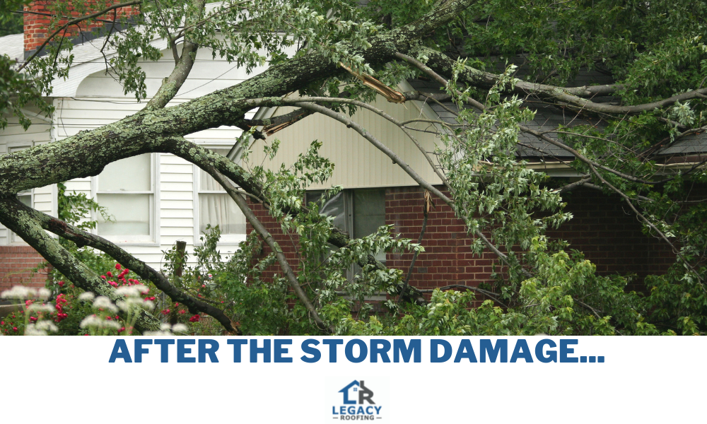 how to identify signs of roof damage after a storm