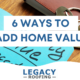 ways to add home value