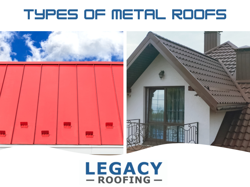 4 Types Of Metal Roofs And What To Know Legacy Roofing Idaho 4508