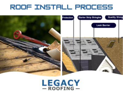 the roof installation process