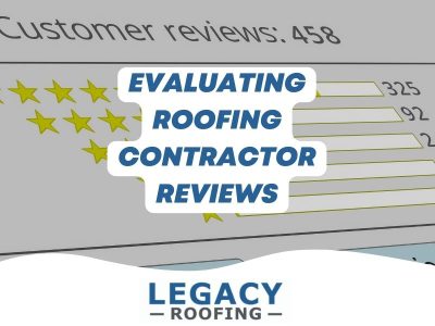 evaluating roofing contractor reviews