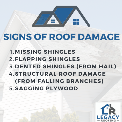 signs of idaho roof damage