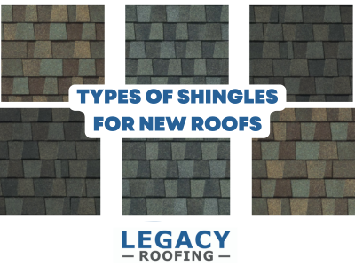 types of shingles for new roofs