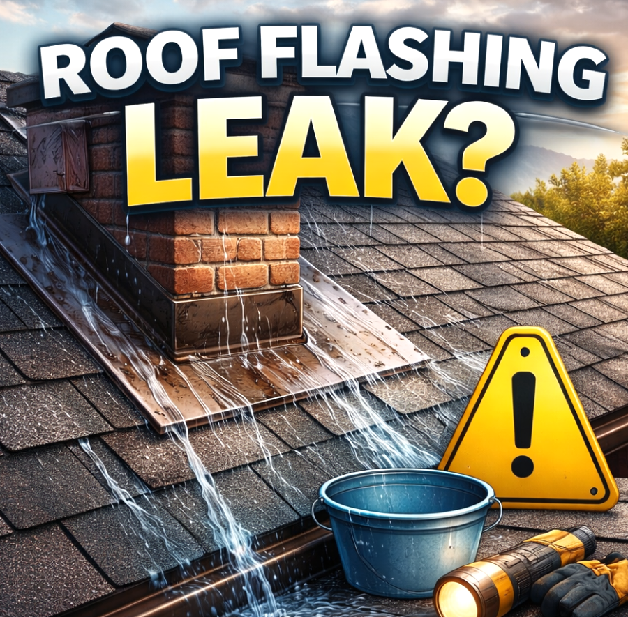 roof flashing leaks boise