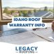 idaho roof warranty