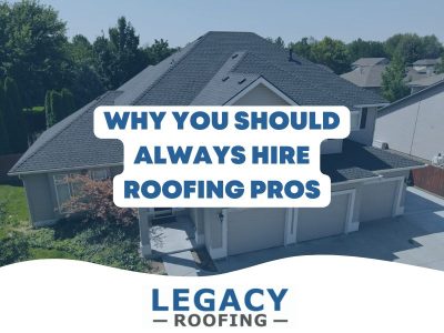 always hire roofing professionals