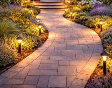 add a sidewalk in your front yard